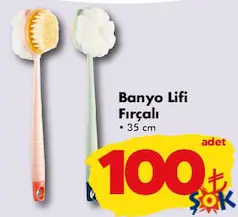 BANYO LİFİ FIRÇALI